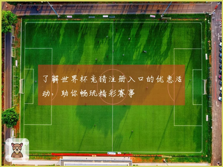 了解世界杯竞猜注册入口的优惠活动,助你畅玩精彩赛事
